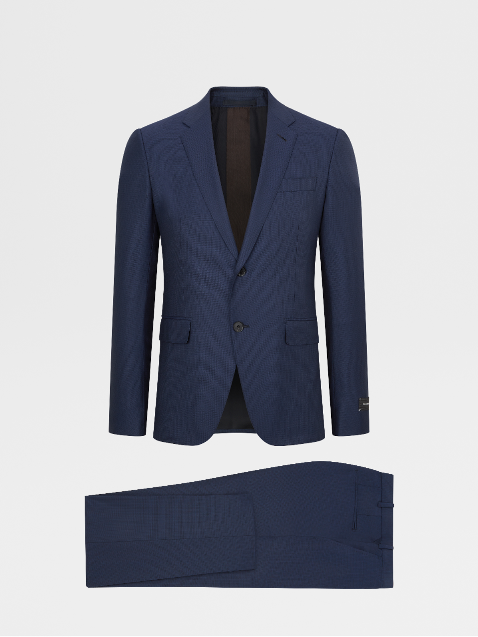 Dark Blue Microstructured 15milmil15 City Suit, Drop 9